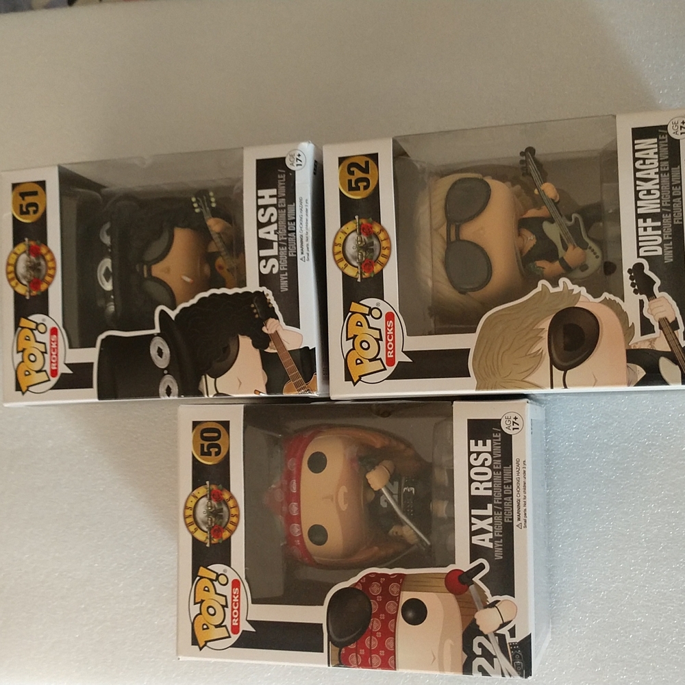 Funko pop guns and roses set